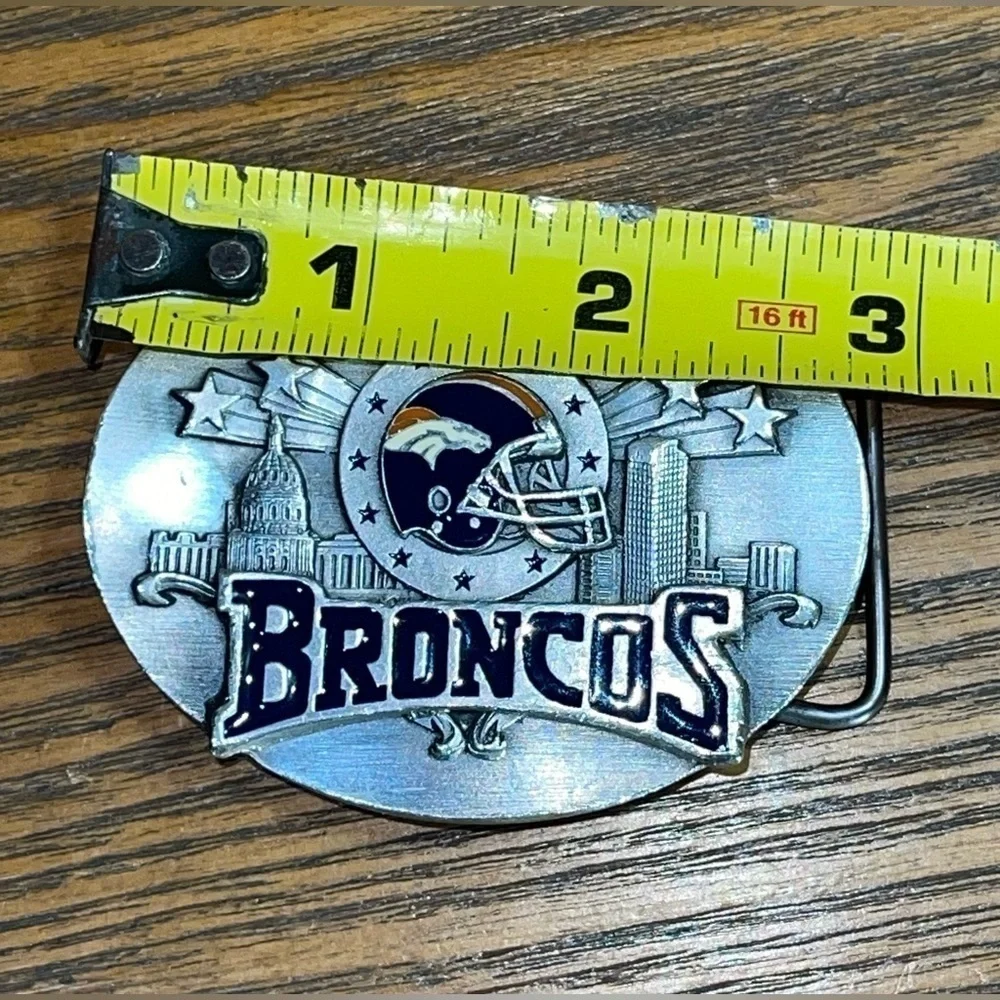 Denver Broncos Limited Edition Collectible Belt Buckle